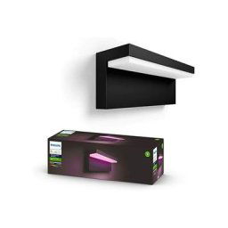 Philips - Hue White & Color ambiance nyro, Applique murale extérieure, Noire, fonctionne avec