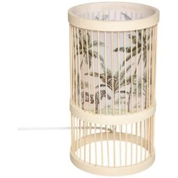 Atmosphera - Lampe Bambou Safari créateur d'intérieur - Beige