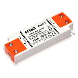 Transformateur led selv 15W 220V 12V/DC 1,25A
