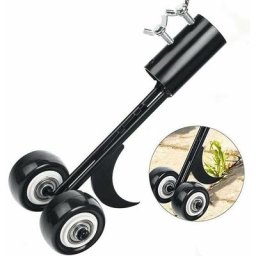 Outil de désherbage patio avec outil de désherbage de jardin à roues, désherbage sans genoux pour