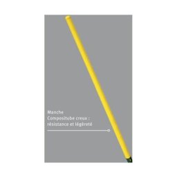 Leborgne - Manche de rechange Compositube droit - 135 cm