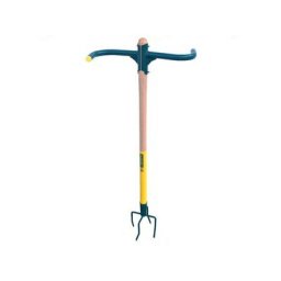 Rotogrif naturOvert 4 dents 100cm manche bois - 320040 - Leborgne
