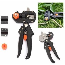 Ciseau jardin outil a greffer greffage arbre fruitier avec 2 lame