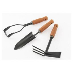 Set outils de jardin bois - 3 pcs. - Palisad