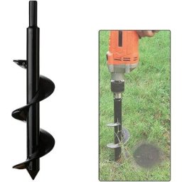 Tarière de jardin, creuser des trous pour cultiver profondément, outil de plantation pour planter