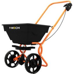 Monster Shop - Epandeur Rotatif à Pousser Gazon 25KG Pelouse Contrôle Débit Housse Imperméable