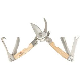 Sécateur multi-outils. Naturel. Marque : Esschert Design. Réf. : GT103 - Naturel