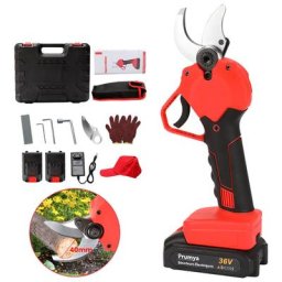 Merkmak - Secateur electrique Professionnel Sans Fil 750W 40mm Avec 2 Batteries Rechargeable