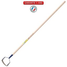 Outils Perrin - Grattoir de jardin lame de 12 emmanché 130