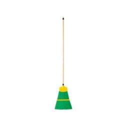 Leborgne - Balai voirie polymère manche bois 130cm - 156241