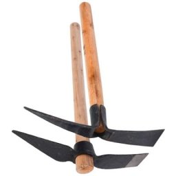 Pioche de Jardin Pioche Jardin Houe Pioche Outil à Main Polyvalent Désherbage Semis Creuser Tourner