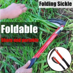 Faucille Faucille agricole pliante à Long manche, coupe du blé, tondeuse à gazon, couteau de