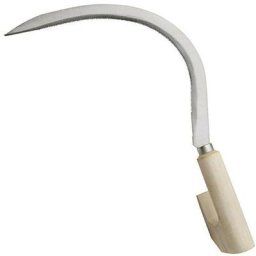 Herbe Faucille Manche Tourné 22 mm. Droitier (droitier) - Wolfpack