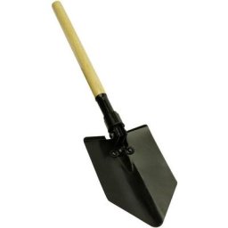 Brüder Mannesmann - Mannesmann M01100 Pelle-bêche - bois, noir