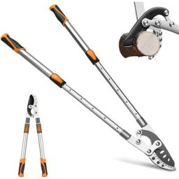 Airaj - brancheur à enclume 70-103 cm ébrancheurs télescopiques robustes, lame en acier tranchante