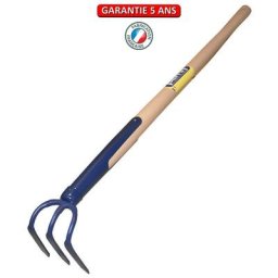 Outils Perrin - Croc a rosier 3 dents manche droit 0.90 m