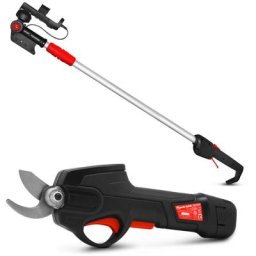 Elem Garden Technic - Sécateur rechargeable 7.2V lithium avec perche télescopique - Elem Garden