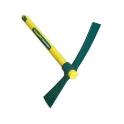 Pioche-hache douille ronde 2 kg - manche Novamax - Leborgne