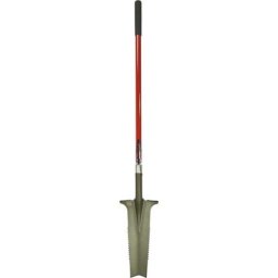 Bêche de drainage à manche xl - rootslayer Venteo lame en v inversé - dents ultra aiguisées en