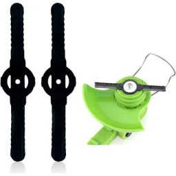 50 Pièces Lames de Rechange en Plastique, Lames pour Coupe Bordure, Lame Tondeuse, Lames de