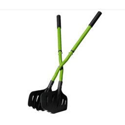 Ramasse feuilles xxl manche réglable - eartwise Venteo Outil de jardin ergonomique- ramasse