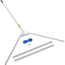 VEVOR Coupe-Herbe Aquatique Outil Coupe Acier Inoxydable Lac étang Corde 10 m