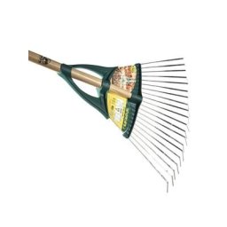 Leborgne - Balai à gazon Xfil dents plate 20 dents Em bois 1m50