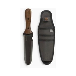 Outil Multi-Fonction de Jardin, Transplantoir 'Hori Hori' en Acier Inox avec Etui Barebones Living