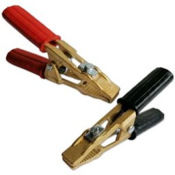 Kit 2 pinces en laiton de batterie ou de demarrage 300 a