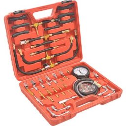 Kit de testeur de pression d'injection de carburant vidaXL