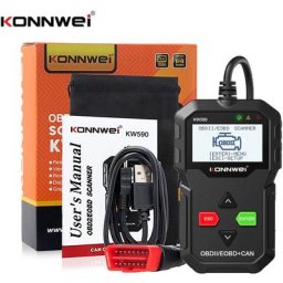 Merkmak - Diagnostic Auto OBD2 Outil de Diagnostic Lecteur et Suppression de Codes d'erreurs Moteur