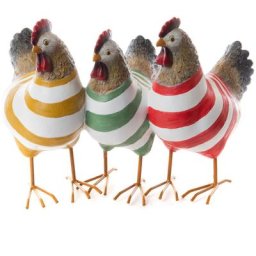 Amadeus - Poules Copines rayées - Multicolore