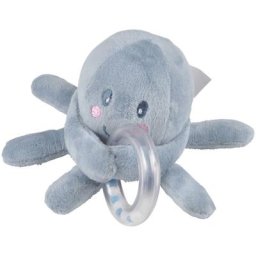1001kdo Hygiene&beaute - Peluche doudou anneau Poulpe