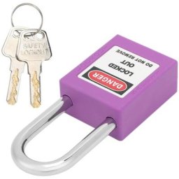 Cadenas antidérapant, résistance à l'abrasion de cadenas de sécurité d'étiquetage de consignation