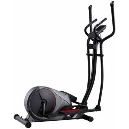 Vidaxl - Vélo elliptique magnétique avec mesure du pouls Noir et gris foncé