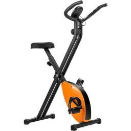 Vélo D'appartement Magnétron Pliable avec 8 Niveaux de Résistance, Vélo de Fitness Silencieux d'une
