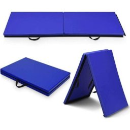 Matelas Gymnastique Pliant Tapis de Gymnastique Tapis de Sol Pliable Natte de Gym Epais Portable