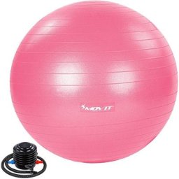 Balle de gymnastique dynamic ball avec pompe, charge maximale jusqu'à 500kg, anti-éclatement, balle