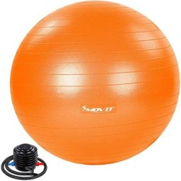 Balle de gymnastique dynamic ball avec pompe, charge maximale jusqu'à 500kg, anti-éclatement, balle