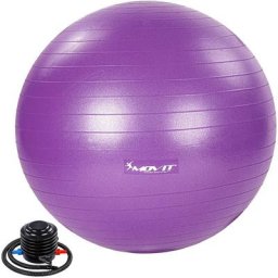 Balle de gymnastique dynamic ball avec pompe, charge maximale jusqu'à 500kg, anti-éclatement, balle