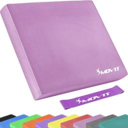 Xxl Balance Pad Dynamic Base, 50x40x6cm avec bande élastique, choix de couleurs: 10 couleurs,
