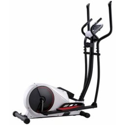 Vidaxl - Vélo elliptique magnétique avec mesure du pouls Noir et blanc