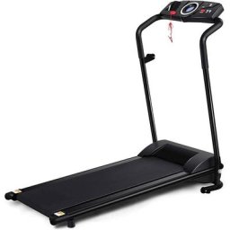 Costway - Tapis de Course Electrique Pliable 1 à 10 Km/H 12 Programmes avec Clé de Sécurité,Moteur