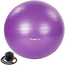 Balle de gymnastique dynamic ball avec pompe, charge maximale jusqu'à 500kg, anti-éclatement, balle