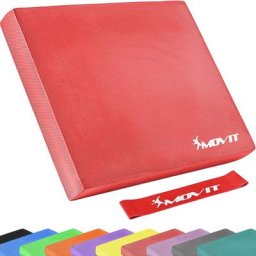 Xxl Balance Pad Dynamic Base, 50x40x6cm avec bande élastique, choix de couleurs: 10 couleurs,