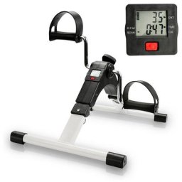 Randaco - Mini vélo d'exercice machine de fitness entraîneur musculaire pédale entraîneur vélo lcd