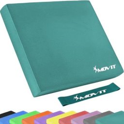 Xxl Balance Pad Dynamic Base, 50x40x6cm avec bande élastique, choix de couleurs: 10 couleurs,