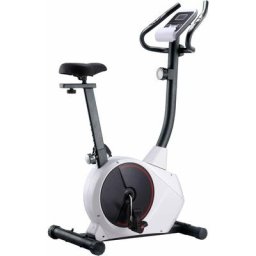 Vidaxl - Vélo magnétique d'appartement avec mesure du pouls Noir et blanc
