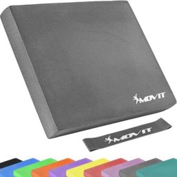 Xxl Balance Pad Dynamic Base, 50x40x6cm avec bande élastique, choix de couleurs: 10 couleurs,