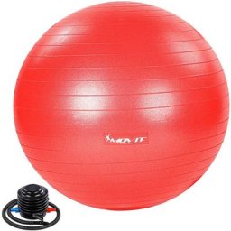Balle de gymnastique dynamic ball avec pompe, charge maximale jusqu'à 500kg, anti-éclatement, balle